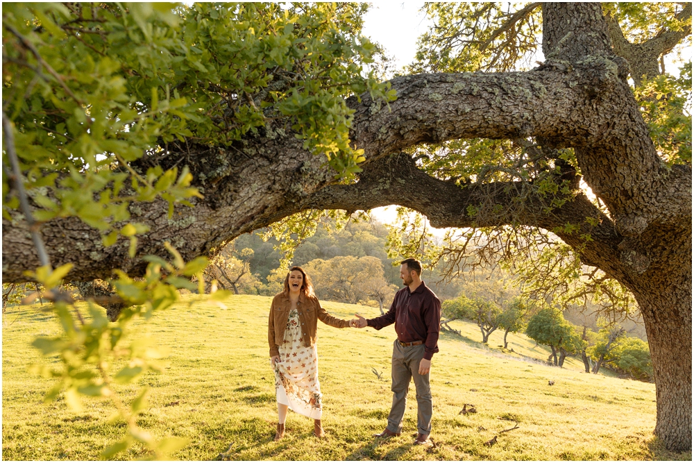 Picnic Engagement Photos