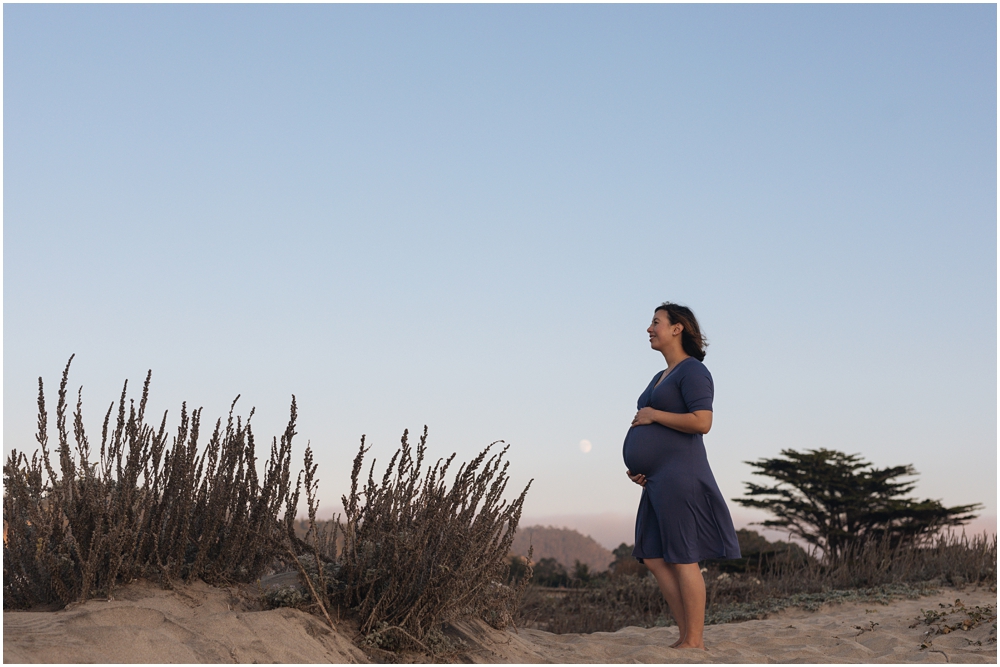 California Beach Maternity Photos