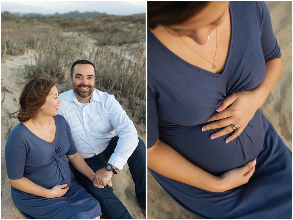 California Beach Maternity Photos