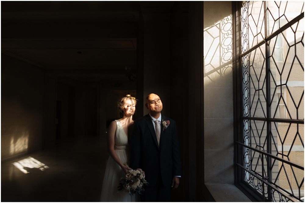 Holiday SF City Hall Wedding